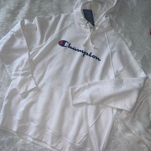 Champion Hoodie white size XL